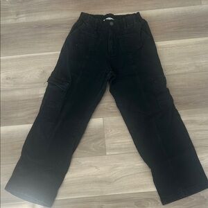 Women’s Classic Black Cargo Denim